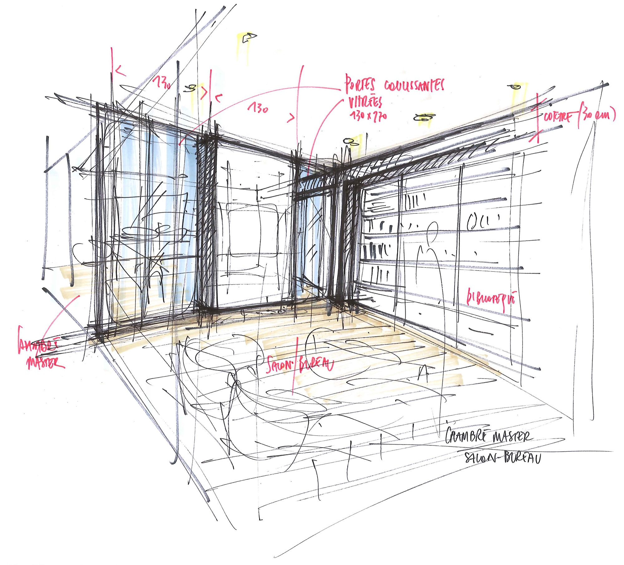 Esquisse villa R+3 Hawaria - octobre 2019 - MN Studio - Architecture et  design SKP | Facebook